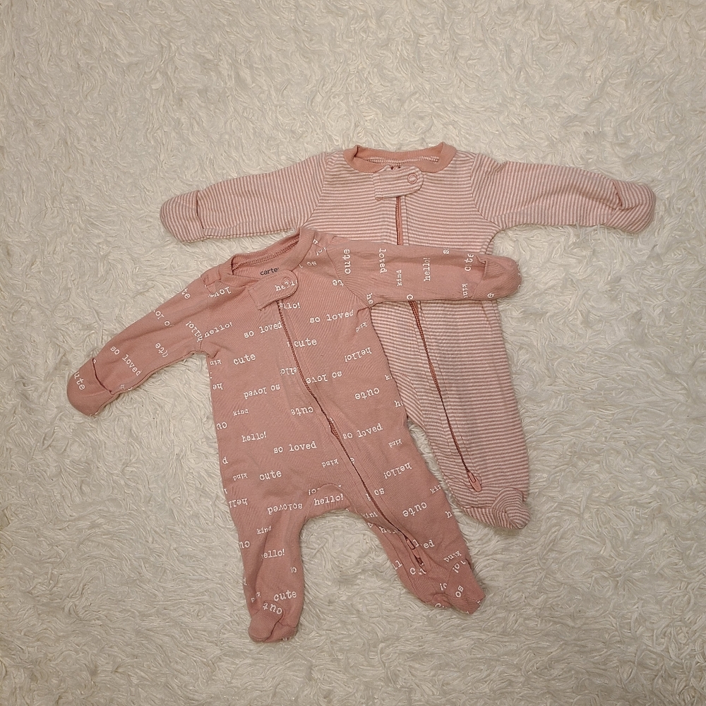 Two-Piece Baby Girl Pajama Bundle